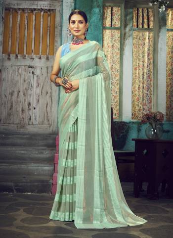 Grab These Party Wear Saree in Fine Colored Pair With Blouse.These Saree Are Weightless and Blouse Are Imported Fancy Fabricated.Its Beautified With Wevon Patta Designer.