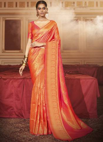 Looking These Party Wear Saree in Fine Colored.These Saree And Blouse is Fabricated On Silk.Its Beautified With Weaving Heavy Designer.