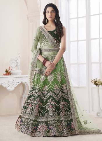 For A Designer Look,Grab These Lehenga Choli in Fine Colored.These Lehenga And Choli Are Fabricated On Art Silk Pair With Soft Net Dupatta.Its Beautified With Heavy Designer Embroidery,Stone Work.