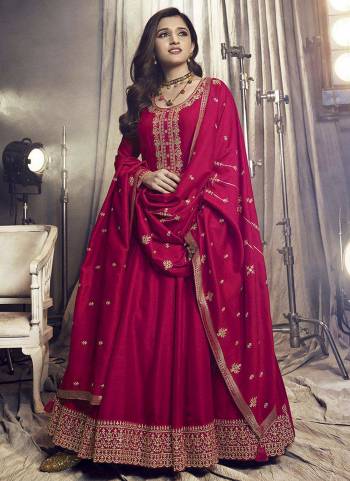 Attrective These Designer Anarkali Suit in Fine Colored Pair With Bottom And Dupatta.These Top And Dupatta Are Fabricated On Art Silk Pair With Santoon Bottom.Its Beautified With Santoon Inner.Its Beautified With Heavy Designer Embroidery Work.