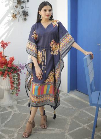 Attrective Looking These Beautiful Looking Readymade Kaftaan.These Kaftaan is Fabricated On Chinon Crochet.Its Beautified With Designer Digital Printed.