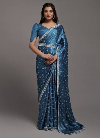 Look These Saree in Fine Colored.These Saree Are Japan Satin And Blouse is Fabricated On Dupion Pair.Its Beautified With Designer Printed With Embroidery Work Lace Border.