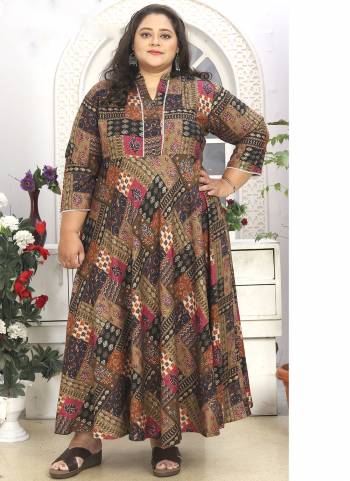 Grab These Beautiful Looking Readymade Long Kurti.These Kurti is Fabricated On Rayon.Its Beautified With Designer Printed.