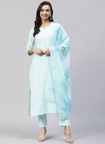 Grab This Readymade Suits In Fine Color Top And Bottom Are Rayon And Dupatta Are Georgette Fabricated Beautified With Printed Designer. It Is Light In Weight And Easy To Carry All Day Long. 