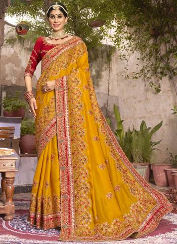 Attrective These Heavy Designer Saree in Fine Colored.These Saree Are Barfi And Blouse is Fabricated On Art Silk Pair.Its Beautified With Blooming Color,Heavy Embroidery,Diamond Work.