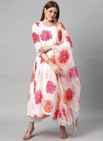 Grab This Readymade Suits In Fine Color.This Suits Are Top And Bottom Are Rayon And Dupatta Are Georgette Fabricated Beautified With Printed Designer. It Is Light In Weight And Easy To Carry All Day Long. 