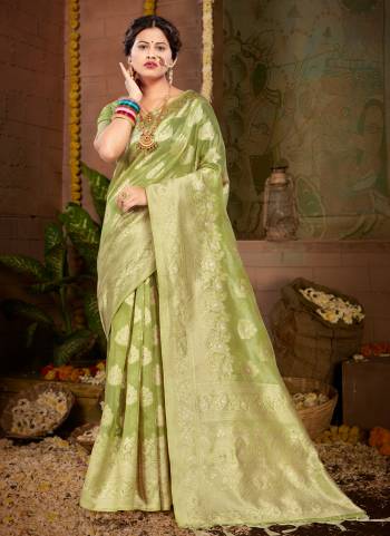 Looking These Party Wear Saree in Fine Colored.These Saree And Blouse is Fabricated On Kota Cotton.Its Beautified With Weavon Designer.