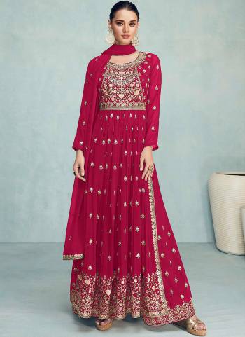 Attrective These Plazzo Suit in Fine Colored Pair With Bottom And Dupatta.These Top And Dupatta Are Fabricated On Faux Georgette Pair With Faux Georgette Bottom.Its Beautified With Santoon Inner.Its Beautified With Heavy Designer Embroidery Work.