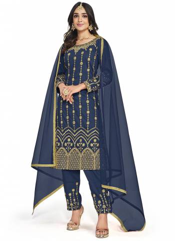 Garb These Suit in Fine Colored Pair With Bottom And Dupatta.These Top Are Bitalian Soft Silk And Dupatta Are Fabricated On Net Pair With Bitalian Soft Silk Bottom.Its Beautified With Designer Real Mirror Embroidery Work.