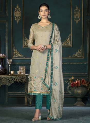 Attrective These Suit in Fine Colored Pair With Bottom And Dupatta.These Top Are Modal Chanderi And Dupatta Are Fabricated On Naznin Pair With Santoon Bottom.Its Beautified With Santoon Inner.Its Beautified With Designer Printed With Embroidery Work.