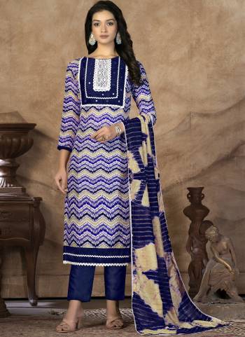 Grab These Suit in Fine Colored Pair With Bottom And Dupatta.These Top Are Cotton And Dupatta Are Fabricated On Fancy Pair With Cotton Bottom.Its Beautified With Designer Perinted With Hand Work.