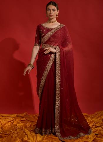 Attrective Look These Saree in Fine Colored.These Saree Are Georgette And Blouse is Mono Banglori Fabricated.Its Beautified With Designer Codding,Sequance Embroidery Work.