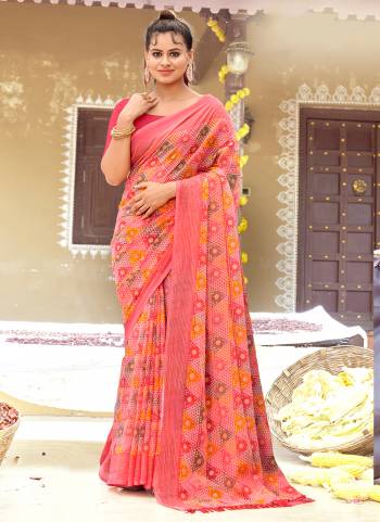 Attrective These Printed Designer Saree in Fine Colored.These Saree Are Chiffon And Blouse is Fabricated On Chiffon Pair.Its Beautified With Ivory With Jari Printed.