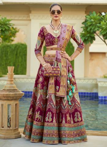 For A Fancy Designer Look,Grab These Lehenga Choli With Dupatta in Fine Colored.These Lehenga Are Rajwadi Silk And Choli Are Smooth Silk And Dupatta Are Fabricated On Rajwadi Silk Pair.Its Beautified With Designer Printed With Mirror Embroidery Work.