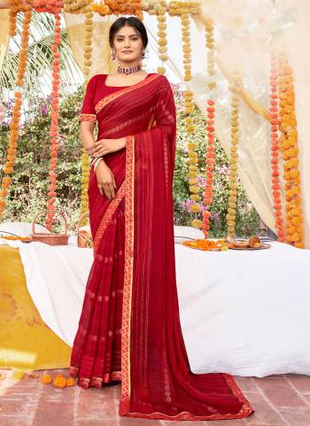 Garb These Printed Saree in Fine Colored.These Saree Are Georgette And Blouse is Fabricated On Art Silk Pair.Its Beautified With Designer Printed.