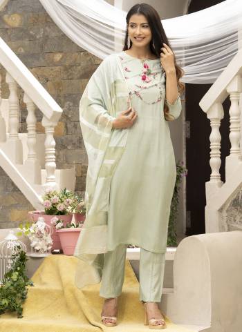 Grab These Beautiful Looking Readymade Suits.These Top And Bottom is Fabricated On Roman Silk And Dupatta Are Viscose Organza.Its Beautified With Designer Embroidery Work.