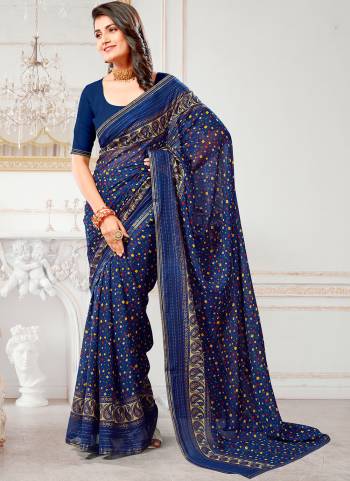 Attrective These Printed Designer Saree in Fine Colored.These Saree Are Renial And Blouse is Fabricated On Renial Pair.