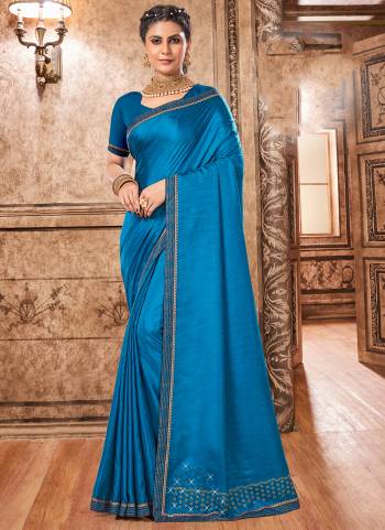 Attrective Saree in Fine Colored.These Saree Are Vichitra Silk And Blouse is Fabricated On Vichitra Silk Pair.