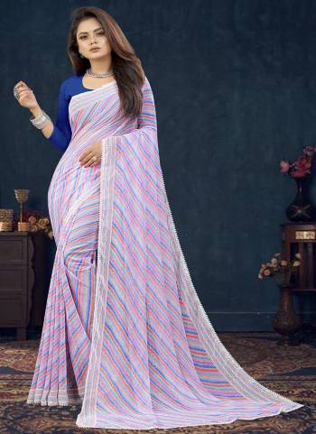 Attrective These Printed Designer Saree in Fine Colored.These Saree Are Renial And Blouse is Fabricated On Renial Pair.