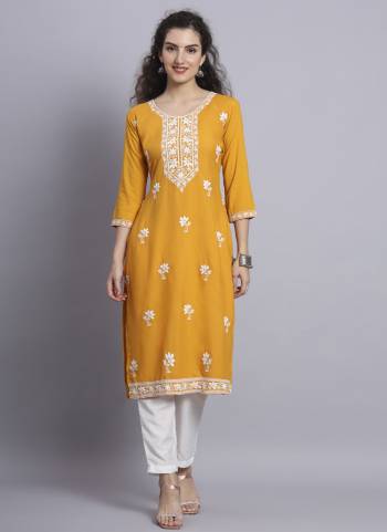 Grab These Beautiful Looking Readymade Long Kurti.These Kurti is Fabricated On Rayon.