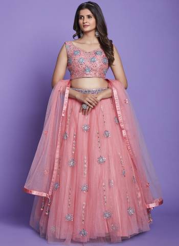 For A Fancy Designer Look,Grab These Lehenga Choli With Dupatta in Fine Colored.These Lehenga, Choli and  Are Dupatta Soft Silk.