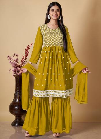 Attrective These Designer Suit in Fine Colored Pair With Bottom And Dupatta.