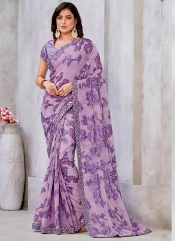 Look Attrective These Designer Party Wear Saree in Fine Light Colored.These Saree Are Georgette And Blouse Tapeta Silk is Fabricated.Its Beautified Wevon Jacquard Designer With Embroidery Work.