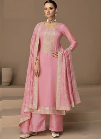 Garb These Designer Plazzo Suits in Fine Colored Pair With Dupatta.These Top Are Silk And Dupatta Are Fabricated On Silk Pair With Silk Bottom.Its Beautified With Heavy Designer Embroidery Work.