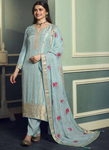 Attrective These Designer Suit in Fine Colored Pair With Bottom And Dupatta.These Top Are Viscose Jacquard And Dupatta Are Fabricated On Rangoli Silk Pair With Santoon Bottom.Its Beautified With Santoon Inner.Its Beautified With Heavy Wevon Jari Designer With  Embroidery Work.