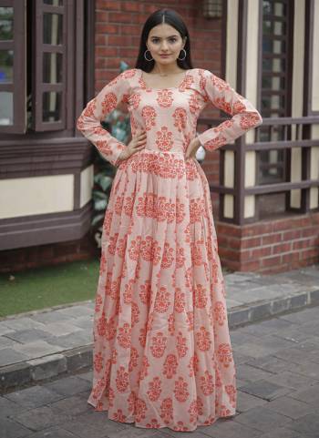 Atrective These Beautiful Looking Readymade Long Kurti.These Kurti is Fabricated On Chanderi.Its Beautified With Designer Digital Printed.