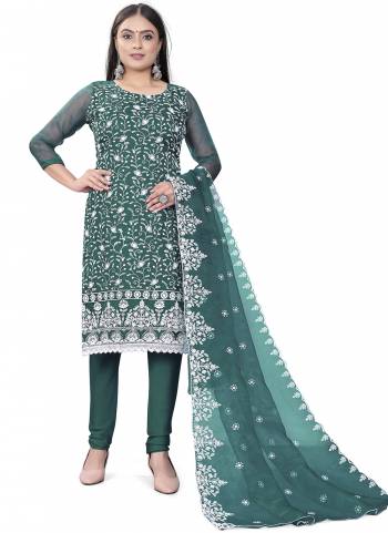 Grab These Suit in Fine Colored Pair With Bottom And Dupatta.These Top Are And Dupatta Are Fabricated On Organza Pair With Micro Bottom.Its Beautified With Designer Embroidery Work.