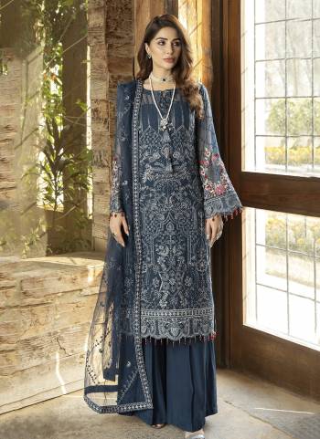 Attrective These Designer Suit in Fine Colored Pair With Bottom And Dupatta.These Top And Dupatta Are Fabricated On Faux Georgette Pair With Santoon Bottom.Its Beautified With Santoon Inner.Its Beautified With Heavy Designer Embroidery Work.