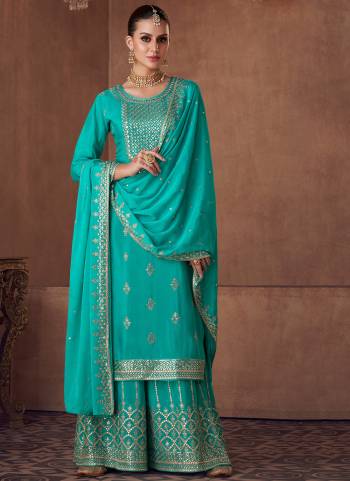 Attrective These Plazzo Suit in Fine Colored Pair With Bottom And Dupatta.These Top And Dupatta Are Fabricated On Faux Georgette Pair With Faux Georgette Bottom.Its Beautified With Santoon Inner.Its Beautified With Heavy Designer Embroidery Work.