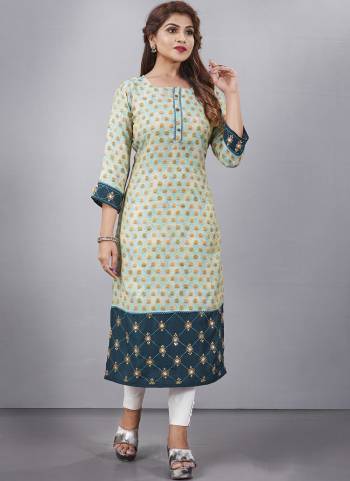 Grab These Beautiful Looking Readymade Long Kurti.These Kurti is Fabricated On Natural Silk & Tissue Organza.Its Beautified With Designer Digital Printed With Embroidery Work.