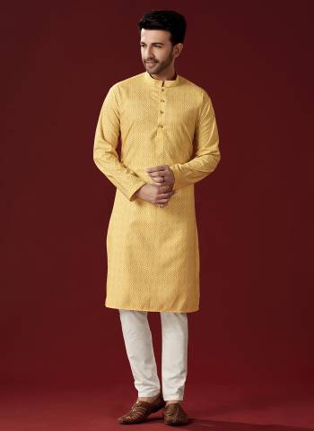 Grab These Festive Wear Mans Wear Kurta With Payjama in Fine Colored.These Kurta Payjama is Fabricated On Cotton.Its Beautified With Designer Printed.