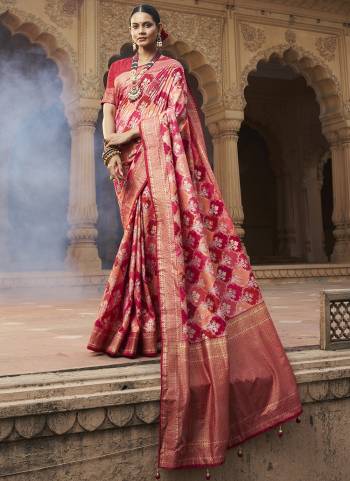 Attrective These Party Wear Saree in Fine Colored.These Saree And Blouse is Fabricated On Cotton Silk Pair.Its Beautified With Weavon  Designer With Printed.