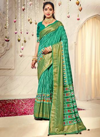 Attrective These Party Wear Saree in Fine Colored.These Saree And Blouse is Fabricated On Cotton Silk Pair.Its Beautified With Weavon Designer, Printed.