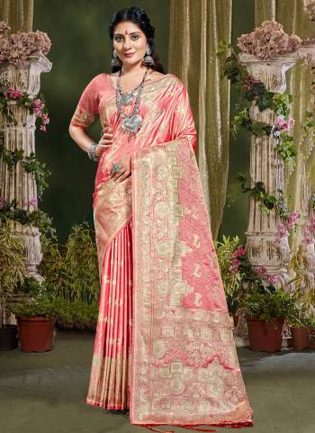 Looking These Party Wear Saree in Fine Colored.These Saree And Blouse is Fabricated On Banarasi Silk.Its Beautified With Heavy Weavon Jari Designer.