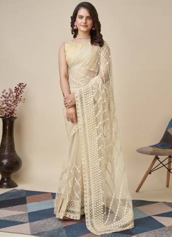 Attrective Look These Saree in Fine Colored.These Saree Are Soft Net And Blouse is Mono Banglori Fabricated.Its Beautified With Designer Chikankari Embroidery Work.