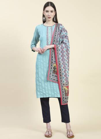 Grab These Beautiful Looking Readymade Suits.These Top And Botton is Fabricated On Viscose And Dupatta Are Crochert.Its Beautified With Designer Printed Dupatta With Hand Mirror Work.