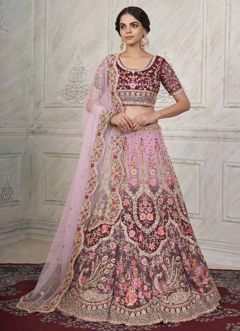 For A Fancy Designer Look,Grab These Lehenga Choli With Dupatta in Fine Colored.These Lehenga And Choli Are Soft Net And Dupatta Are Fabricated On Soft Net Pair.Its Beautified With Designer Thread,Dori Embroidery,Stone Work.