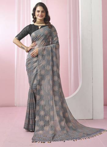 Attrective Looking These Fastival Saree in Fine Colored.These Saree Are Georgette And Blouse is Fabricated On Art Silk.Its Beautified With Designer Gold Printed With Sequance Work Blouse.