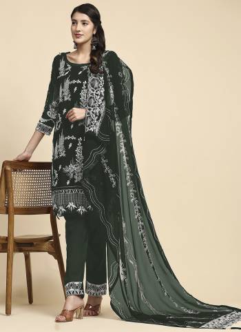 Attrective These Suit in Fine Colored Pair With Bottom And Dupatta.These Top Are Faux Georgette And Bottom Are Fabricated On Santoon Pair With Faux Georgette Dupatta.Its Beautified With Santoon Inner.Its Beautified With Designer Embroidery Work.