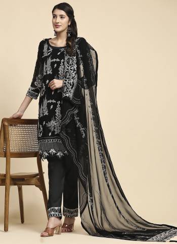 Attrective These Suit in Fine Colored Pair With Bottom And Dupatta.These Top Are Faux Georgette And Bottom Are Fabricated On Santoon Pair With Faux Georgette Dupatta.Its Beautified With Santoon Inner.Its Beautified With Designer Embroidery Work.