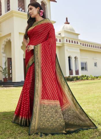 Attrective Look These Festive Wear Saree in Fine Colored.These Saree And Blouse is Fabricated On Georgette.Its Beautified With Heavy Weaving Designer.