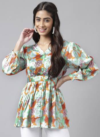 Grab These Beautiful Looking Readymade Kurti.These Kurti is Fabricated On Satin.Its Beautified With Designer Digital Printed.