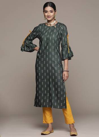 Grab These Beautiful Designer Readymade Kurti With Pant.These Kurti And Pant is Fabricated On Rayon.Its Beautified With Designer Screen Printed.