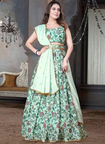 For A Designer Look,Grab These Lehenga Choli in Fine Colored.These Lehenga And Choli Are Fabricated On Weightless Pair With Chinon Dupatta.Its Beautified With Designer Digital Printed,Sequance Embroidery Work.