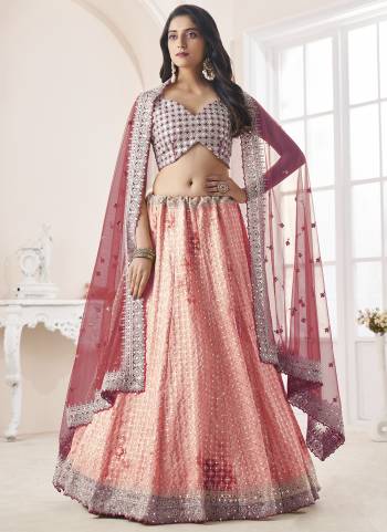 For A Designer Look,Grab These Lehenga Choli in Fine Colored.These Lehenga And Choli Are Fabricated On Georgette Pair With Soft Net Dupatta.Its Beautified With Heavy Designer Embroidery Work.