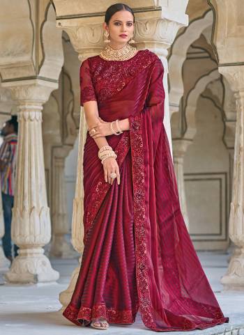 Attrective These Designer Saree in Fine Colored.These Saree Are Fancy Fabric And Blouse is Fabricated On Art Silk Pair.Its Beautified Wevon Designer With Embroidery,Moti Work Border And Blouse.